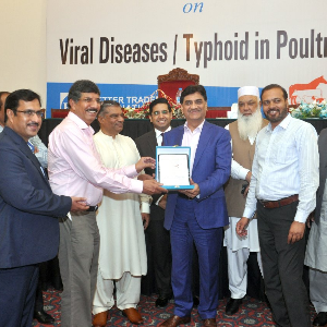 Seminar on  Viral Diseases / Typhoid in Poultry at Serena Hotel Faisalabad on 01-05-2018.