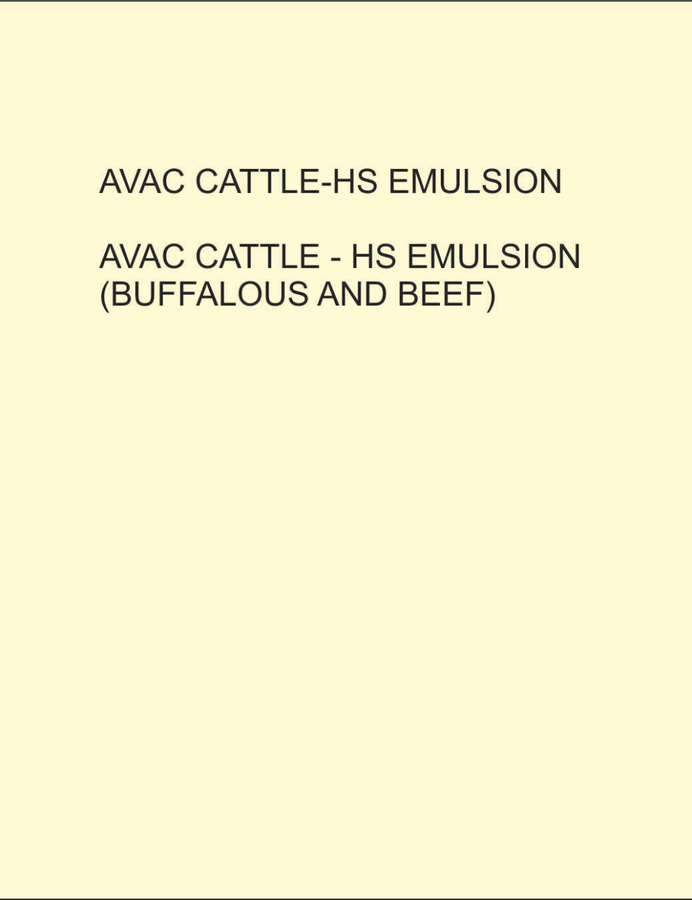 AVAC CATTLE-HS EMULSION
